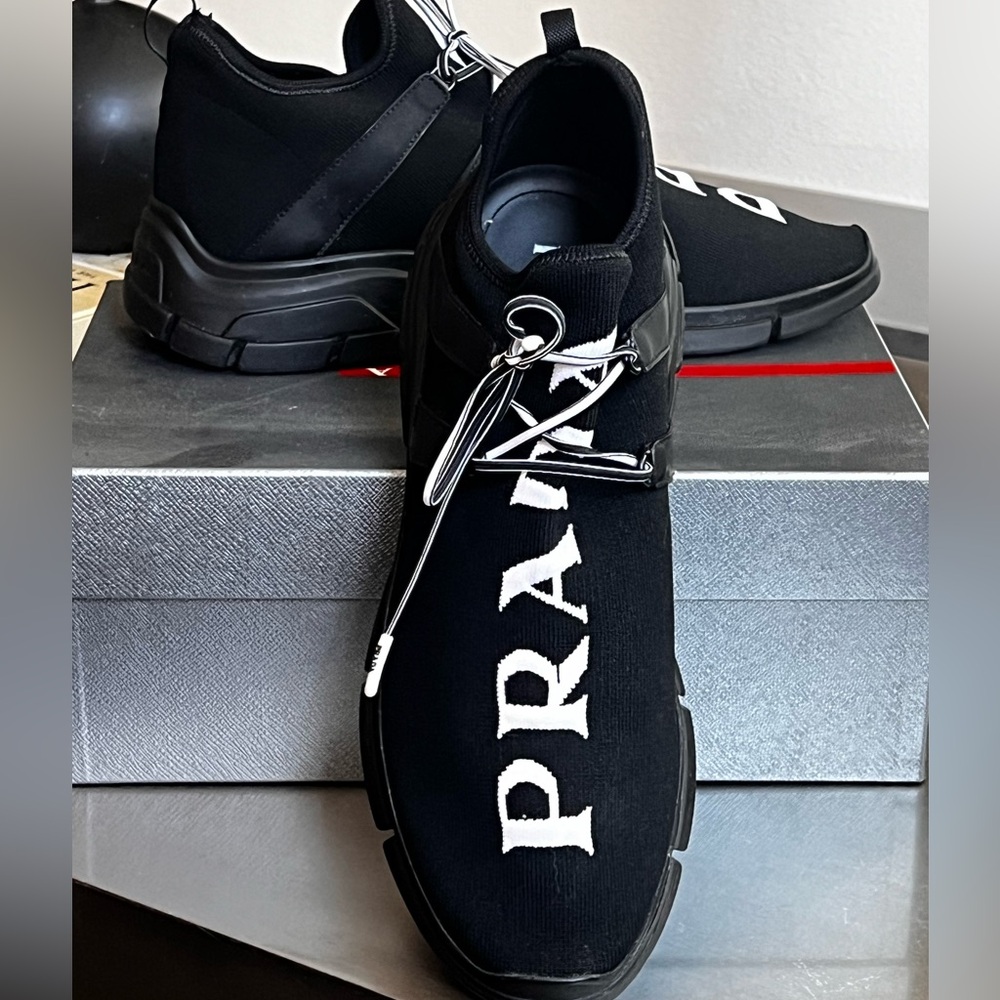 Prada Men’s Knit 5 Sneaker Size 11